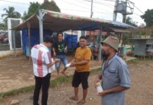 Berkah Bulan Ramadhan IMBA Bagikan Nasi ke Tukang Ojek untuk Berbuka Puasa